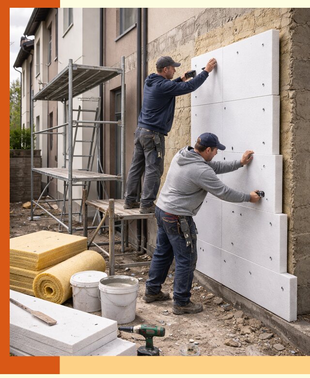 Утепление таунхауса с гарантией комфорта в Воркуте