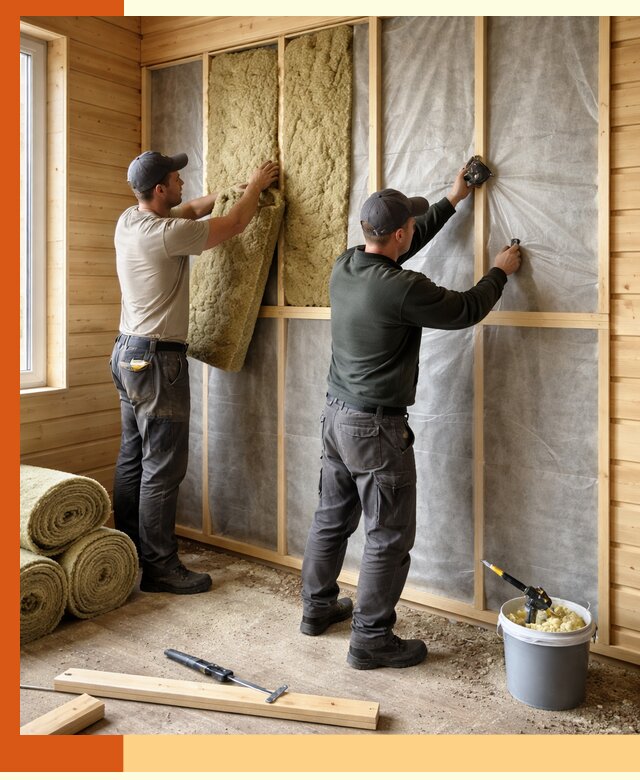 Утепление дома из минибруса в Воркуте: комплексные теплоизоляционные работы