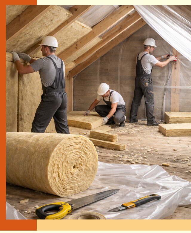 Профессиональное утепление мансарды в Воркуте качественно и надежно