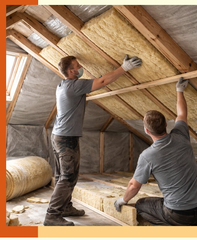 Утепление мансарды минеральной ватой в Воркуте — быстро и качественно