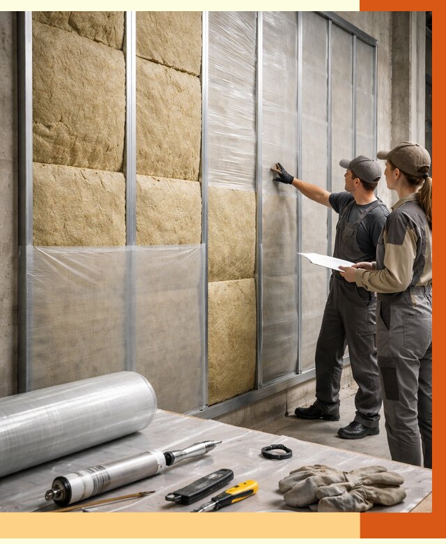 Утепление склада химсырья в Воркуте от 4626 руб. под ключ | ТепломастерВрк