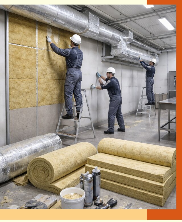 Утепление пищевого цеха в Воркуте от 12851 руб./м² — комплексно под ключ | ТепломастерВрк