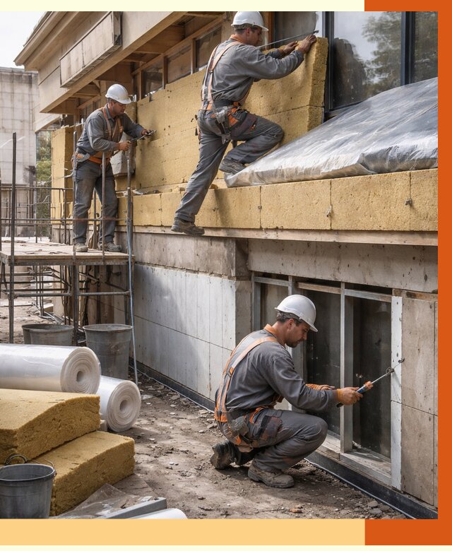 Утепление ресторана в Воркуте под ключ от 668265 руб/м2 | Комплексное решение от ТепломастерВрк