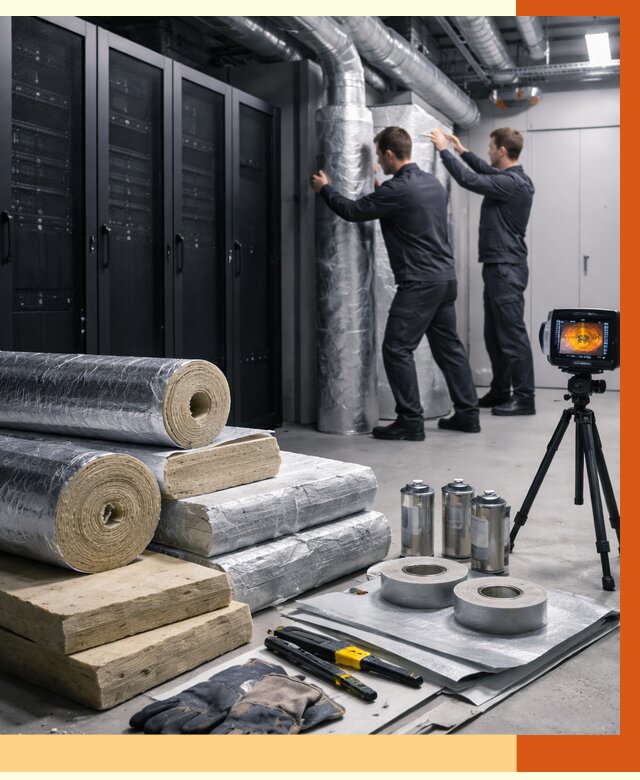 Утепление серверной в Воркуте от 8739 руб./м² — комплексно под ключ | ТепломастерВрк