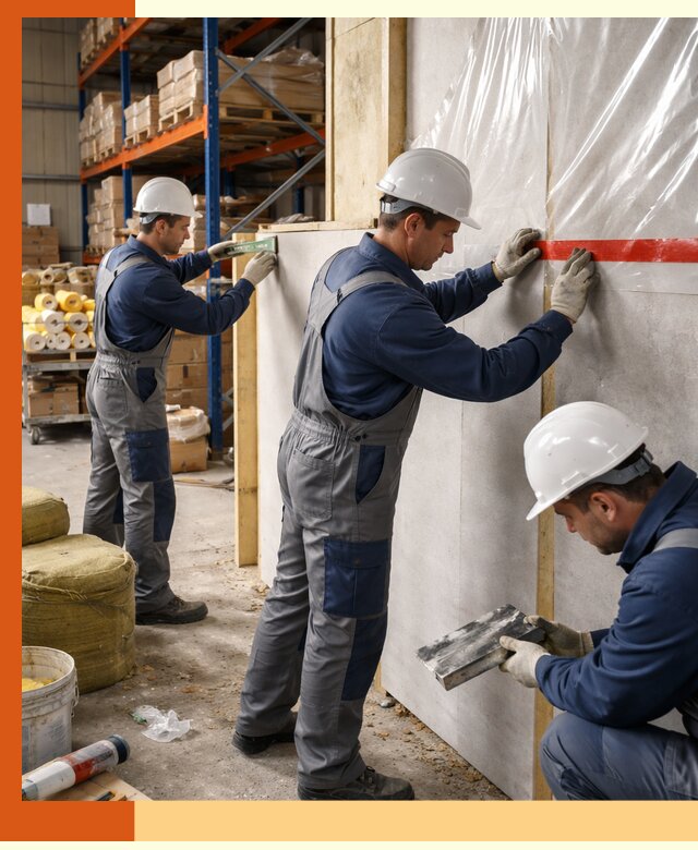 Утепление теплого склада под ключ в Воркуте