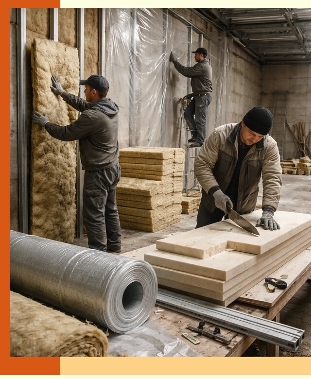 Утепление торгового склада в Воркуте с энергоэффективными решениями