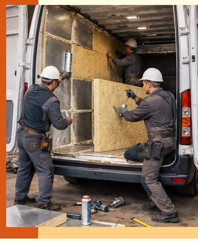 Утепление фургона-рефрижератора в Воркуте для сохранения температуры