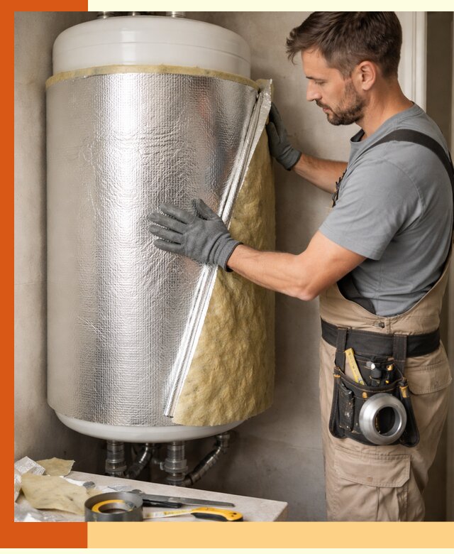 Утепление бойлера в Воркуте для снижения теплопотерь и экономии энергии