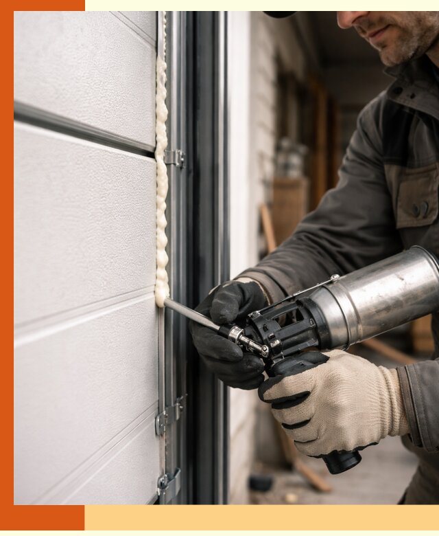 Заполнение пустот ворот в Воркуте профессионально и герметично