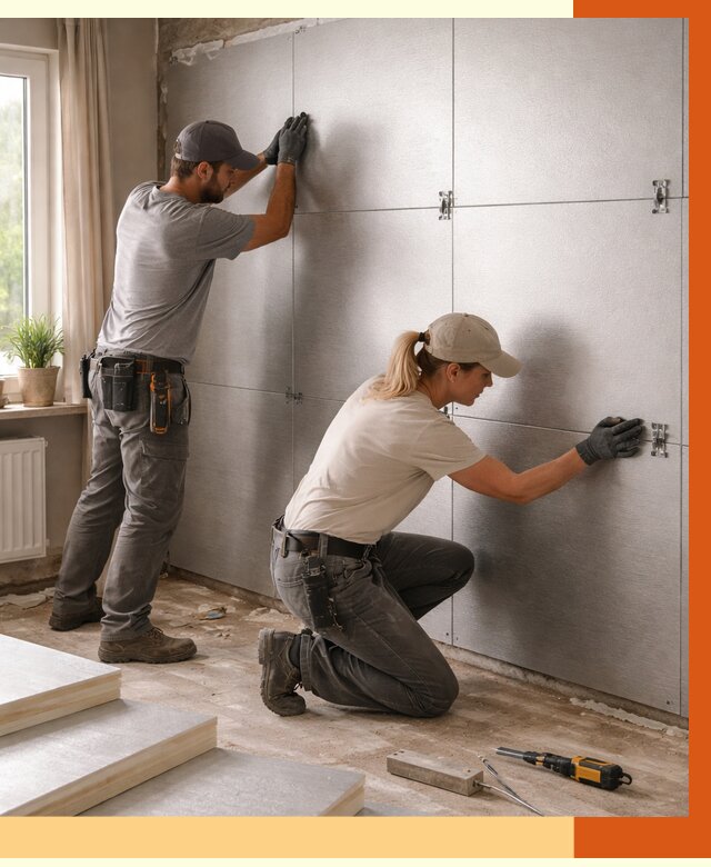 Утепление PIR панелями в Воркуте от 4318 руб. под ключ | ТепломастерВрк