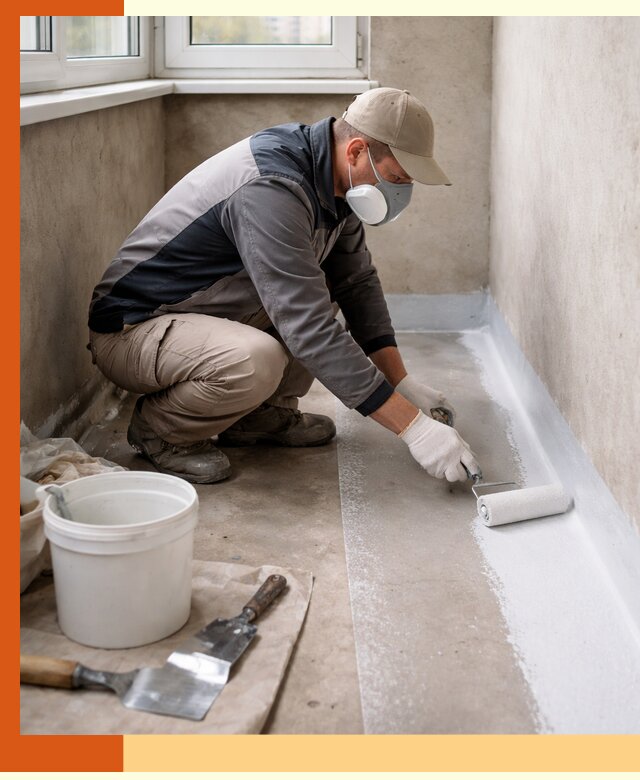 Утепление балкона жидкой теплоизоляцией в Воркуте