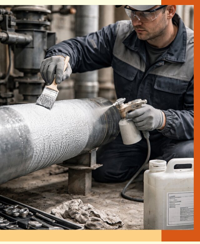 Утепление оборудования жидкой теплоизоляцией в Воркуте от 4626 руб. | ТепломастерВрк