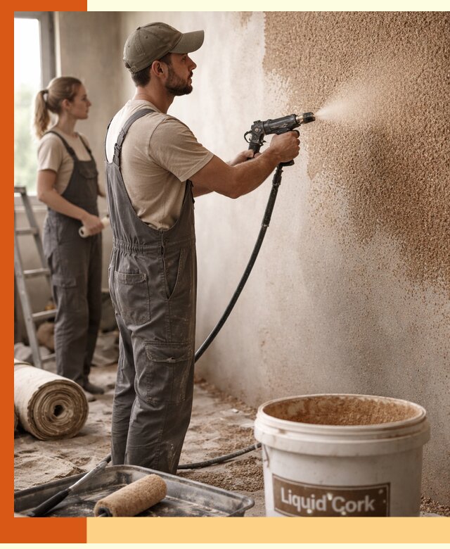 Утепление стен жидкой пробкой в Воркуте эффективное и долговечное