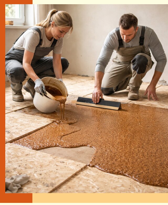 Утепление пола жидкой пробкой в Воркуте для квартир и домов