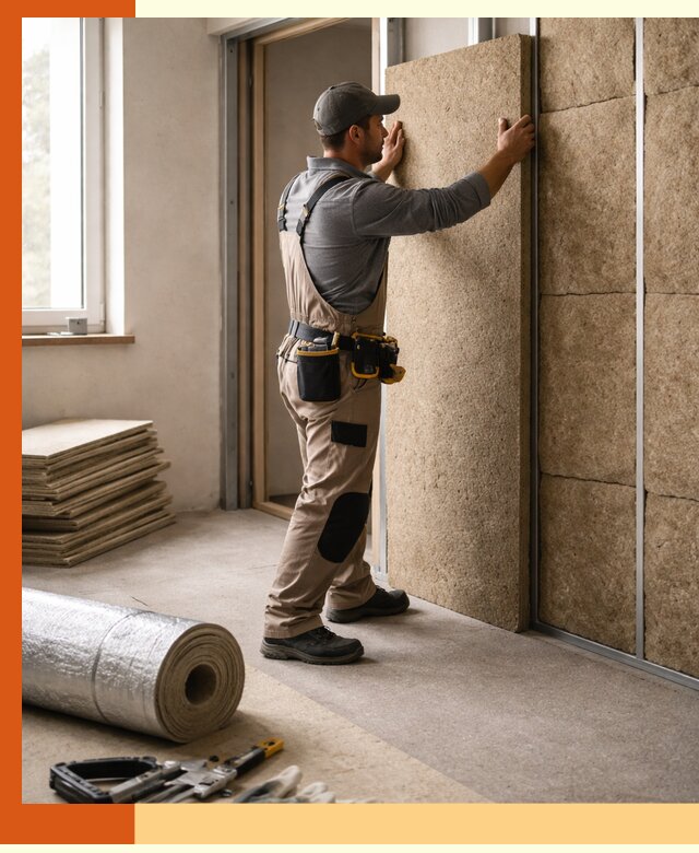 Шумоизоляция дома в Воркуте — комплексная защита от шума