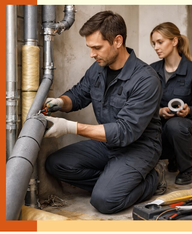 Шумоизоляция труб в Воркуте: профессиональная звукоизоляция под ключ