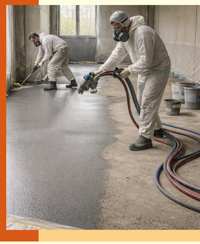 Гидроизоляция полимочевиной полов и конструкций в Воркуте