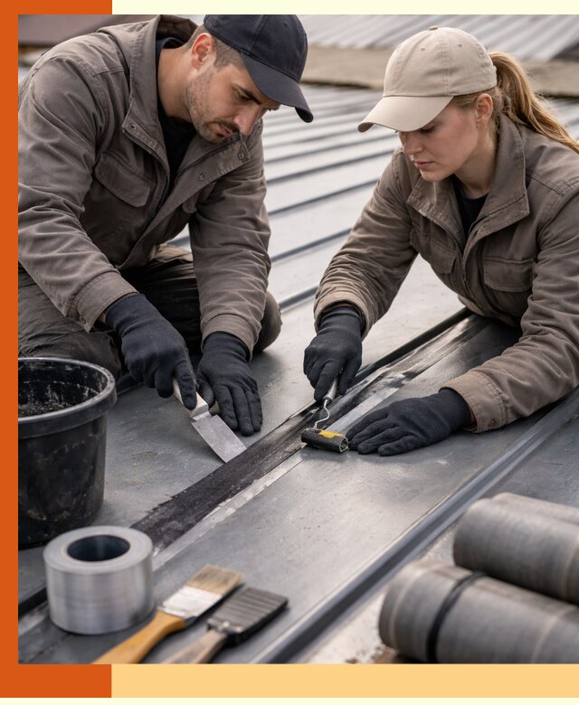 Гидроизоляция фальцевой кровли в Воркуте качественно и надежно