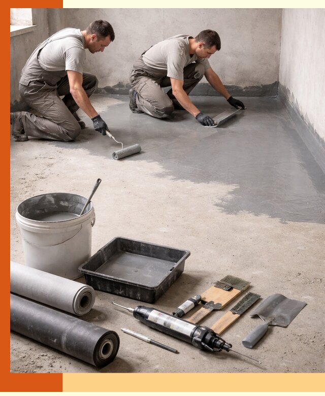 Гидроизоляция пола в Воркуте — надежная защита от влаги и протечек