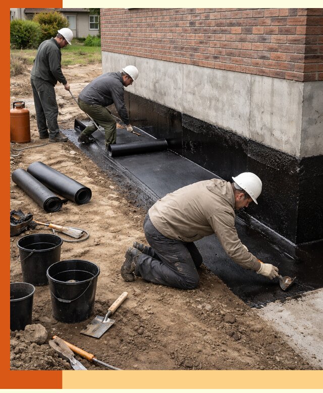 Гидроизоляция фундамента в Воркуте: надежная защита строений