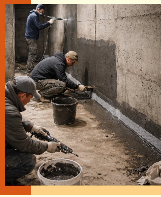 Гидроизоляция подвала в Воркуте — комплексная защита от влаги