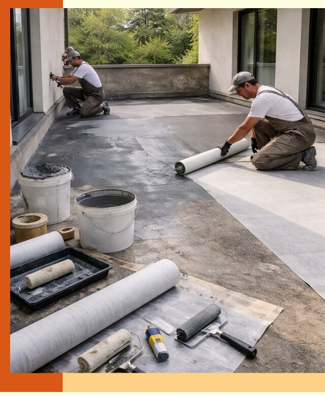 Гидроизоляция террасы в Воркуте — надежная защита от влаги и протечек