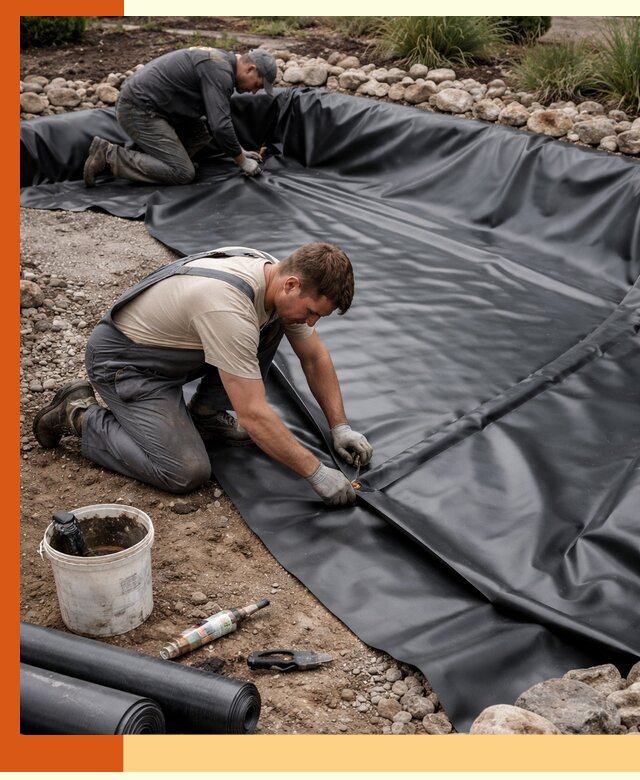 Гидроизоляция пруда в Воркуте: надежная защита и герметизация