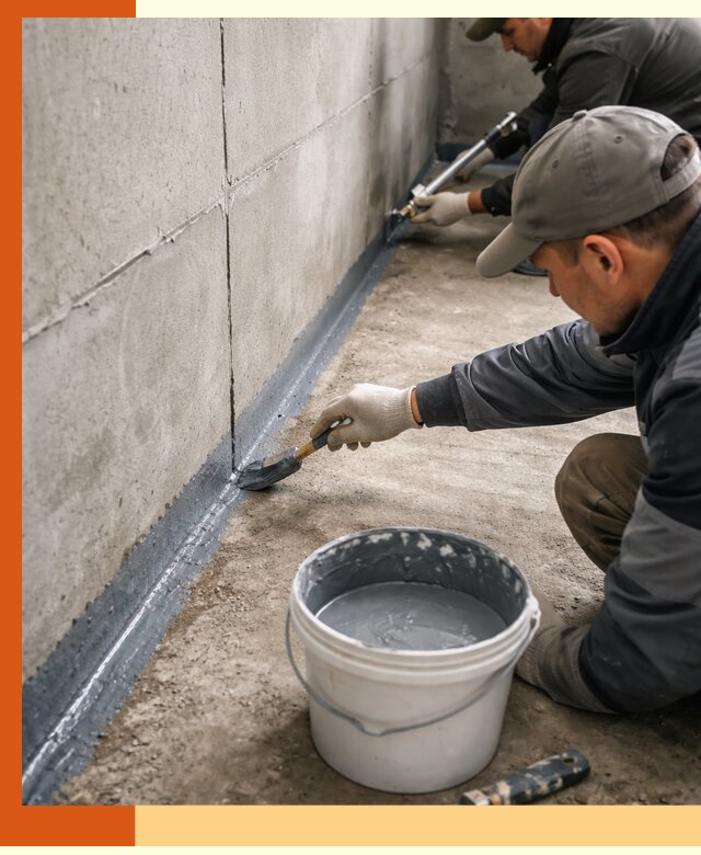 Гидроизоляция швов зданий и конструкций в Воркуте