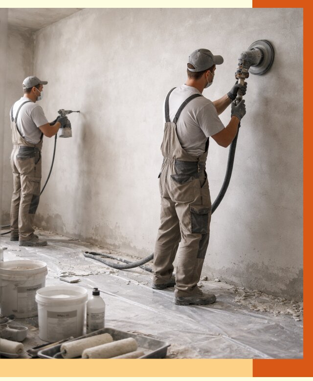 Подготовка поверхности под напыление в Воркуте от 1234 руб. — ТепломастерВрк