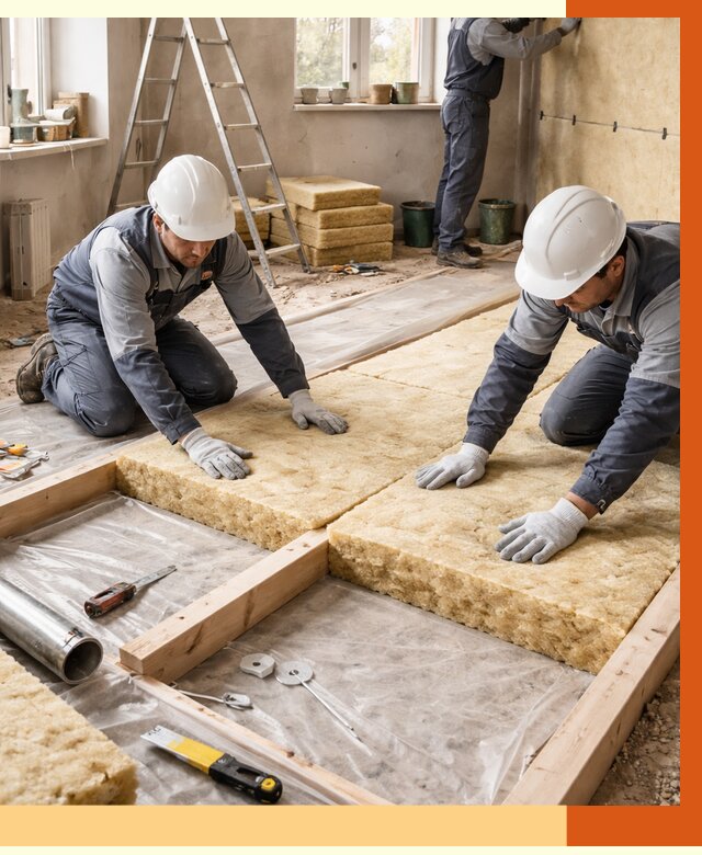 Восстановление теплоизоляции в Воркуте от 8739 руб. — ремонт утепления под ключ | ТепломастерВрк